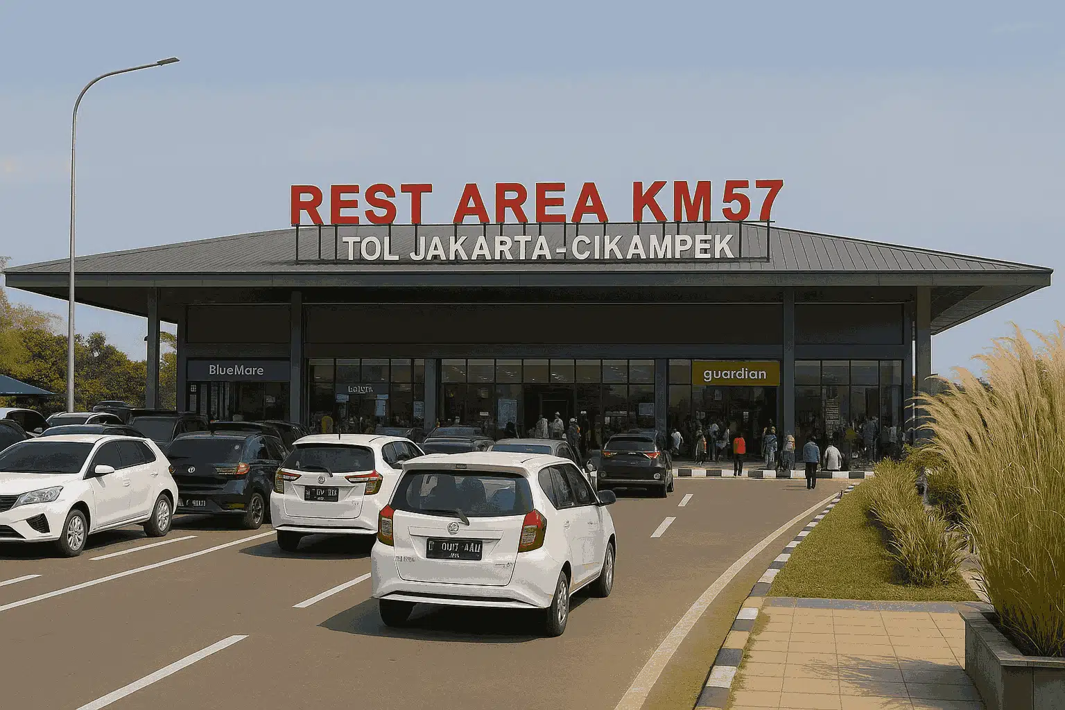 Intip Rest Area KM 57 Tol Cikampek: Tempat rest favorit